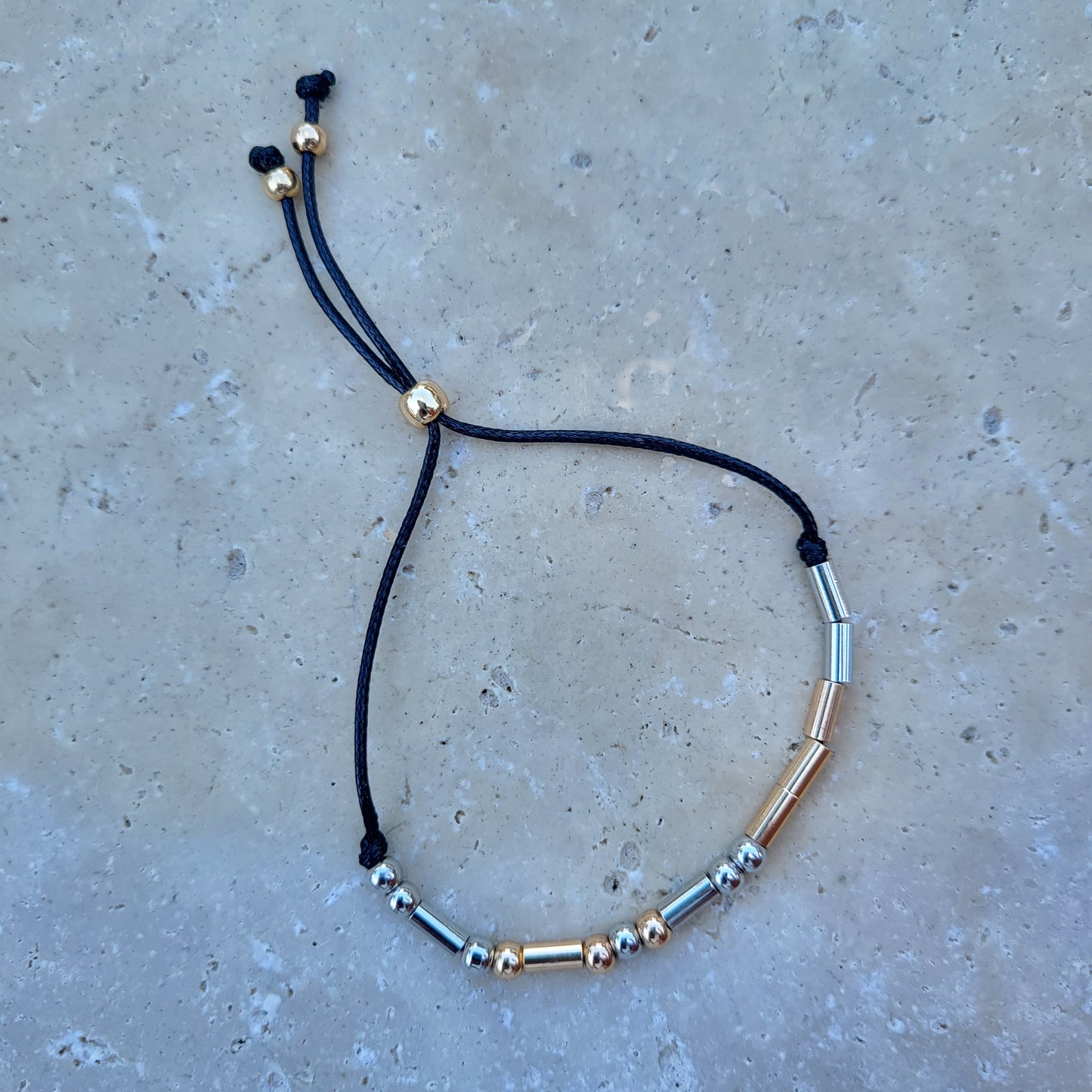 "Breathe" Morse Code Bracelet